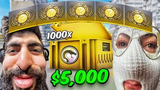 $5000 CASE BATTLE VS ANOMALY (5 GOLDS)