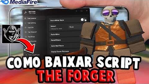 ⚒️ Como BAIXAR, INSTALAR e USAR o SCRIPT No THE FORGE (PC/MOBILE) + EXECUTOR!