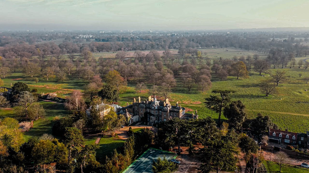 Hampton Court House - Drone Video (4K) | Picta Productions