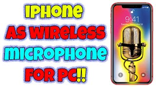 How to use iphone as Wireless Microphone for PC (Works for Games and STREAMLABS OBS too) screenshot 3