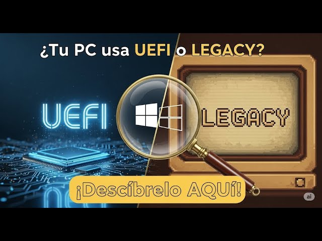 💻 Descubre si tu PC Usa UEFI o Legacy en Windows 🔍 Guía Rápida