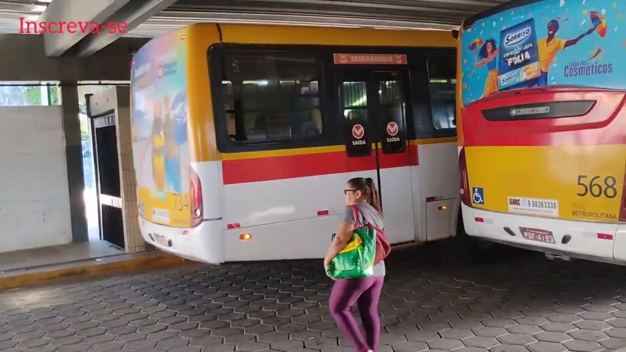 Terminal de ônibus do metrô de Jaboatão,veja algumas linhas que circulam por aqui