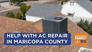 Air conditioner replacement program with Maricopa County