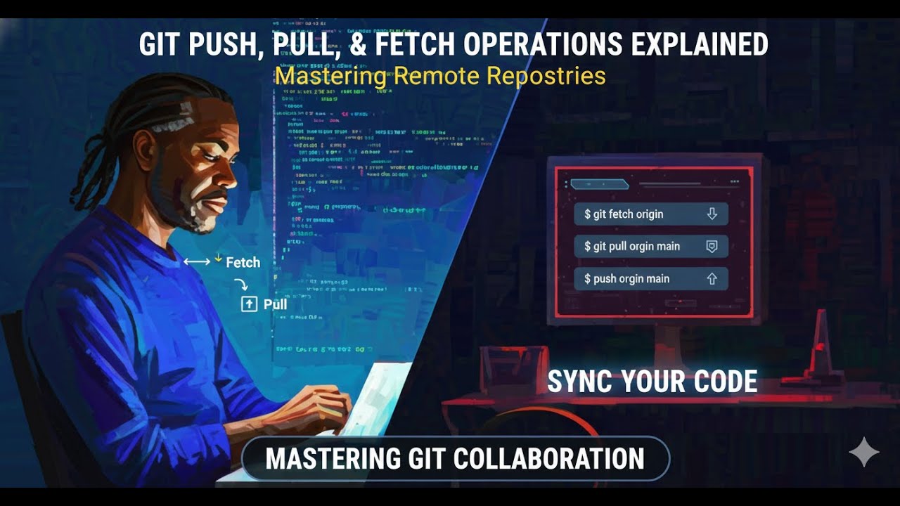 How git push, pull & fetch works !! Explained with Demo #git - YouTube