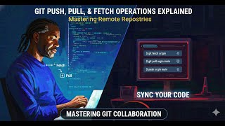 How git push, pull & fetch works !! Explained with Demo #git Profile