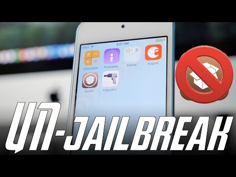 iOS 8.4 आणि 8.3 वरील कोणत्याही iPhone, iPad आणि iPod touch वर Cydia अनजेलब्रेक आणि काढून टाकणे कसे