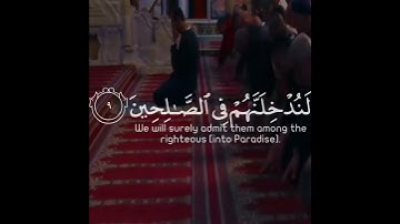 والذين آمنوا وعملوا الصالحات لندخلنهم في الصالحين | سورة العنكبوت | القارئ طارق محمد #islam