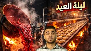مصانع تركيا هذه الليلة نار😱 حلقوم ومعمول