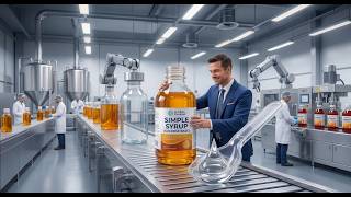 Inside a Pharmaceutical Factory: How Syrup Is Made | Full Manufacturing Process