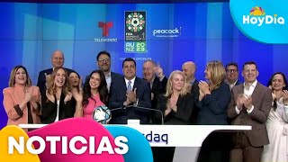 Telemundo toca la campana de Nasdaq por la Copa Mundial Femenina 2023 | Hoy Día | Telemundo