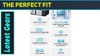 GMKtec K16 Mini PC Gaming Desktop Computer Powerful Ryzen 7 Mini PC