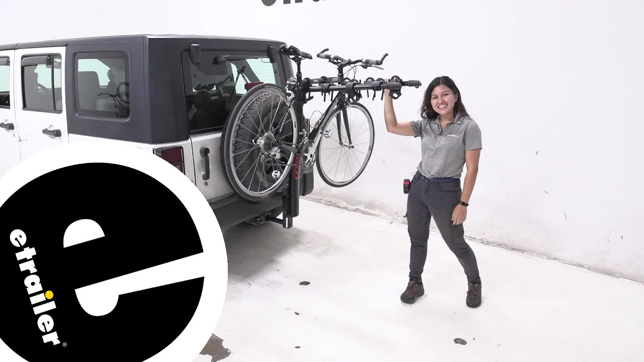 etrailer | Yakima Hitch Bike Racks Review - 2009 Jeep Wrangler Unlimited -  YouTube