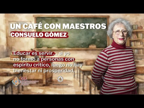 Miniatura del vídeo Entrevista Consuelo Gómez | Un café con maestros