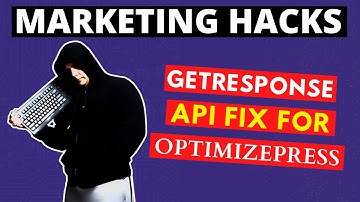 Getresponse API FIX for OptimizePress