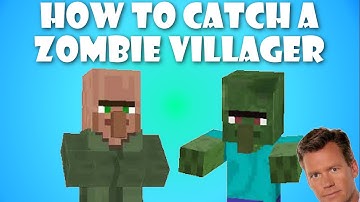 Minecraft - Easy Way to Catch a Zombie Villager (Tutorial)