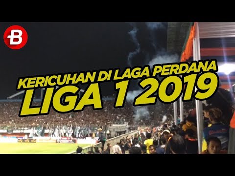 Kerusuhan di Laga Perdana Liga 1 2019 antara PSS Sleman Vs Arema FC, Rabu (15/5/2019)