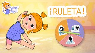 Ruleta De Estiramiento Jugamos Y Estiramos Yoga Para Peques - Yoga Para Niños