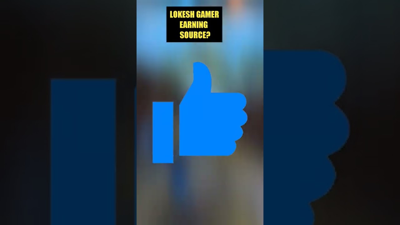 Lokesh Gamer Earning Source?😶 