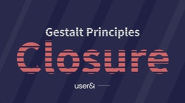 Gestalt Principles of Design: Closure | UX/UI Design | Figma