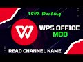 WPS OFFICE MOD TERBARU 2026 | WPS OFFICE MOD LATEST 