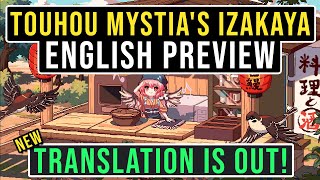 Touhou Mystia's Izakaya [ Touhou Fan Game Review ]