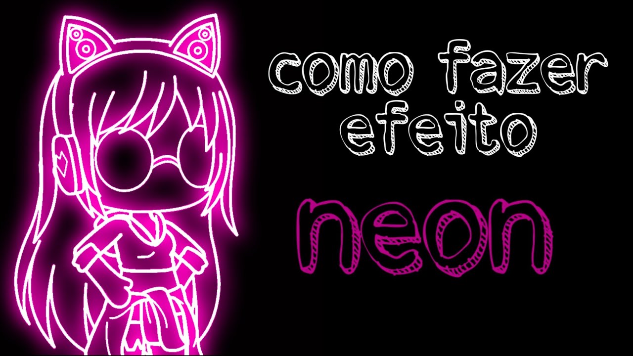 COMO FAZER EFEITO NEON NO IBIS PAINT X YouTube