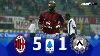 Milan 5 x 1 Udinese ● Serie A 05/06 Extended Goals & Highlights HD