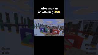 He slimed me 😂 #minecraft #pillarsoffortune #lol