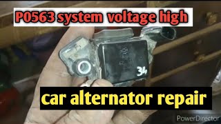 P0563 voltage high DTC. Datsun redigo.