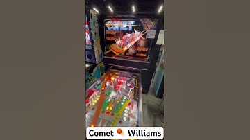 Comet ☄️ Pinball Williams - Best of Pinball - Papa Brad’s Gaming - SFGE