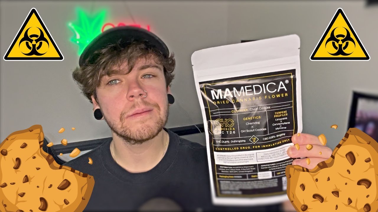 Впервые пробую печенье Mamedica Chem.