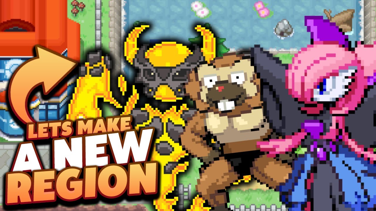 Let's Make A New Pokemon Region? GAMEPLAY?!?! (My Pokemon Region ...
