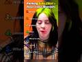 Ranking Billie Eilish’s Most Iconic &amp; Funny Moments 😳🔥 | #celebrity #billieeilish #ranking #shorts