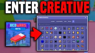 How to Get Creative Mode in Roblox Bed Wars (Mobile + PC) - 2024