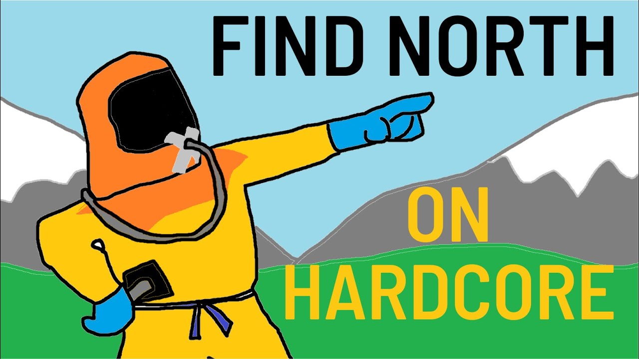 RUST - HOW TO FIND NORTH ON HARDCORE - YouTube