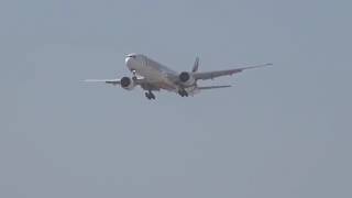 Emirates ek 526 Boeing 777-300er landing in Hyderabad airport