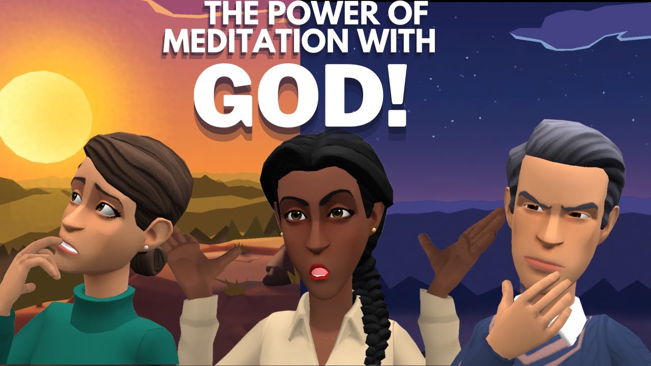 THE POWER OF MEDITATION WITH GOD! CHRISTIAN ANIMATION! - YouTube