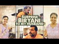 Surprise biryani to my husband  ishmart malayaja  infinitum media