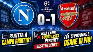 NAPOLI ARSENAL 0-1❗️ANALISI TRA CAMPO E PAGELLE❗️ALLEGRI È TRANQUILLO❓️IO UN PÒ MENO screenshot 4