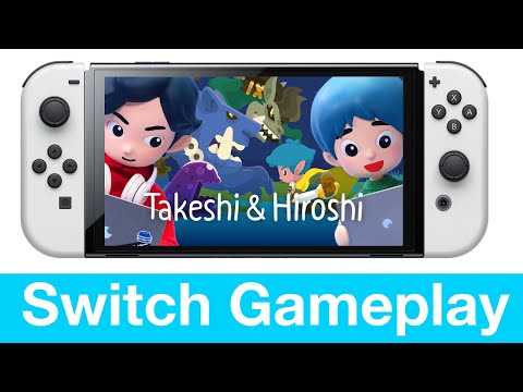 Takeshi and Hiroshi Nintendo Switch Gameplay - YouTube