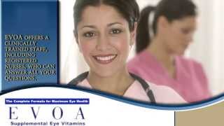EVOA AREDS2 Vitamins - Reduce the damaging effects of Macular Degeneration up to 25%