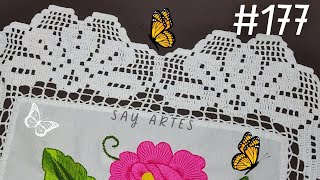 #177 Beautiful - Flower Lace Edging | Say Artes #177 Beautiful - Flower Lace Edging | Say Artes