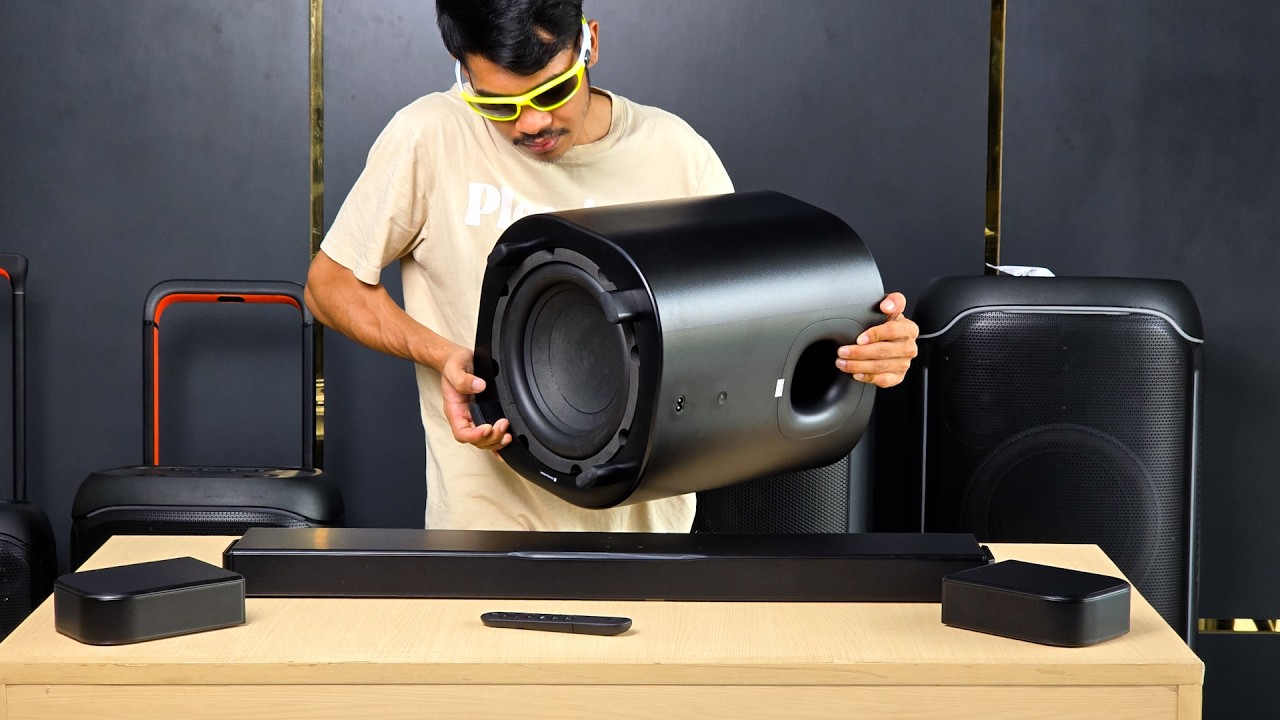 JBL BAR 800MK2 Soundbar Wireless 10′′ Subwoofer Detachable Speakers