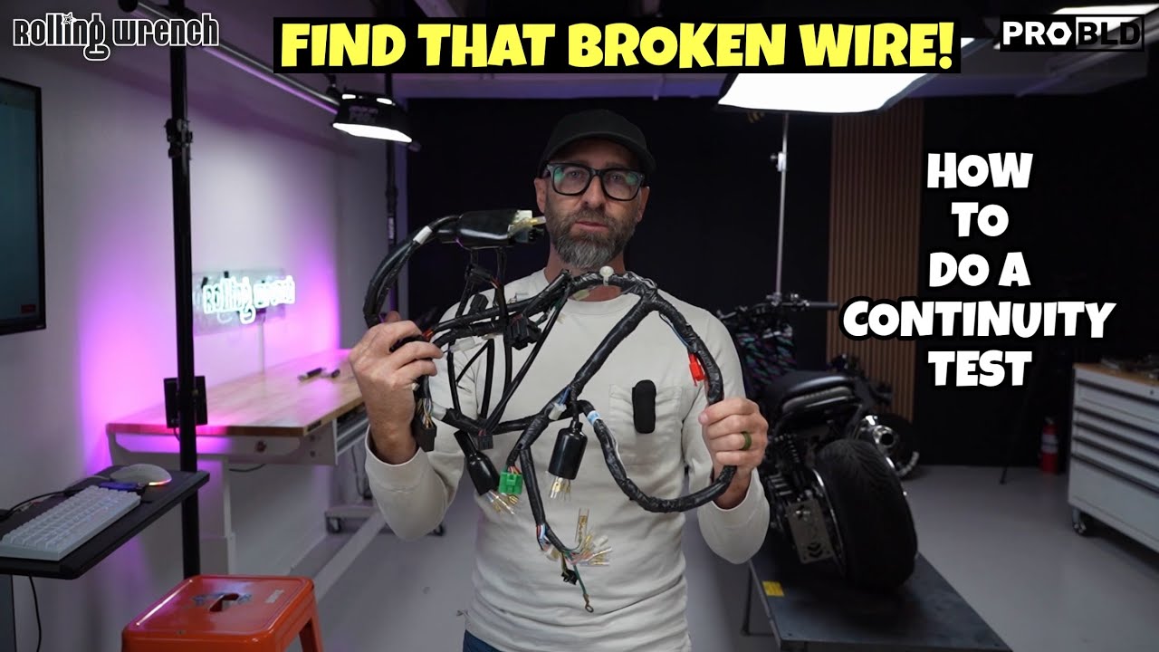 How to test continuity with a multimeter [How to find a broken wire ...