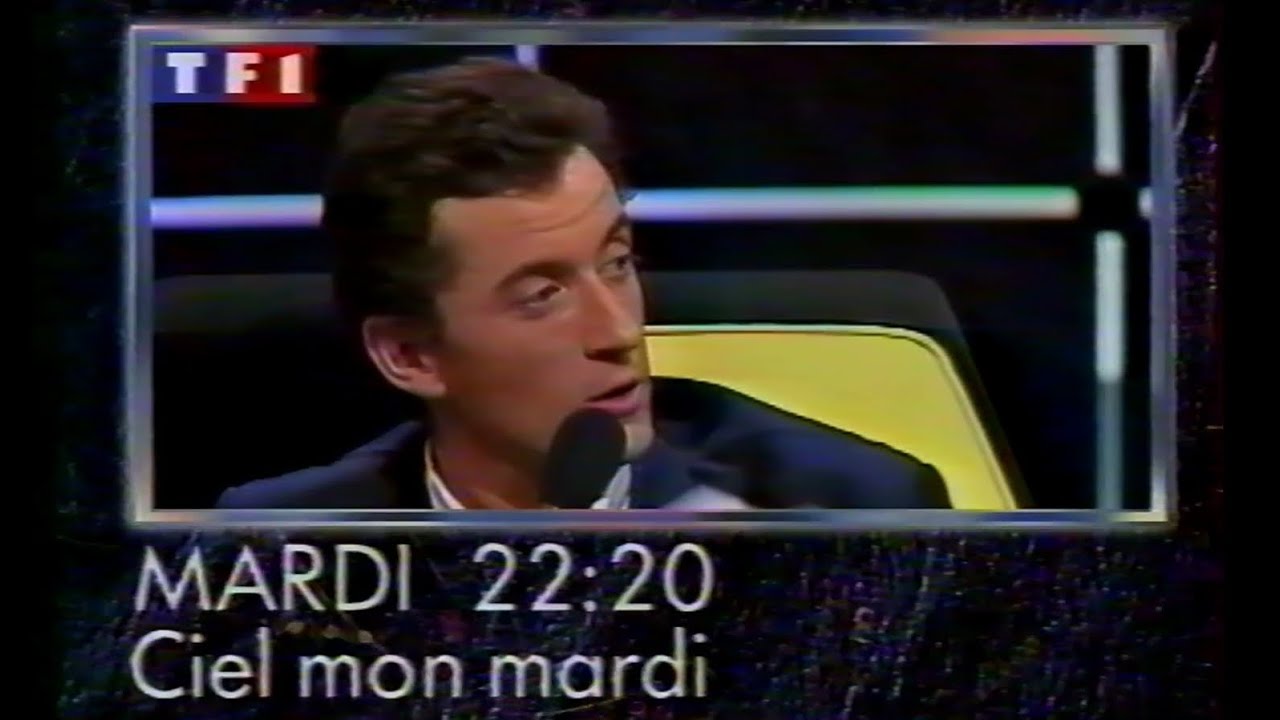 TF1 - Pub et bande-annonce "Ciel mon Mardi" (1990) - YouTube