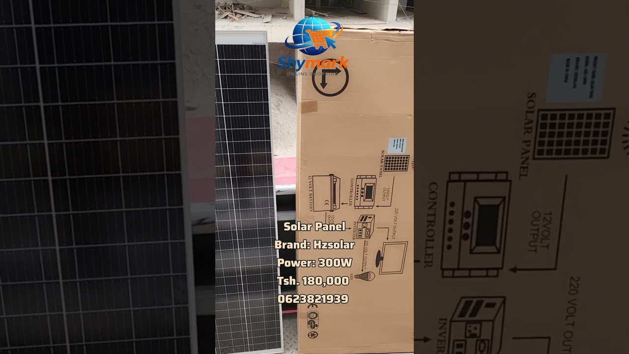 Hzsolar Solar Panel Mono 36V 300W
