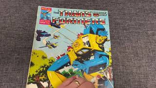 Transformers generation one issue 58 Marvel UK comic complete collection. G1 exclusive artwork story