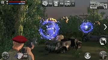 Frontline Commando: D-Day Gameplay | Map : - Gold | Mission : - 5 ( Gold : D-Day 2050Z )