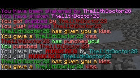 Minecraft Chat Feelings Plugin 1.8!