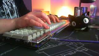 Barleycorn Keyboard Gateron Green Switches Typing